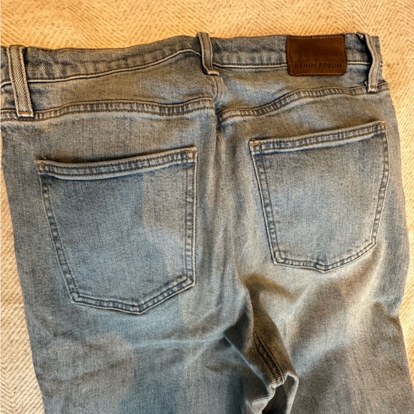 Aritzia denim forum jeans - arlo high rise straight leg- size 30 - Picture 5 of 8